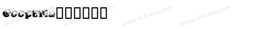 Coopblia字体转换