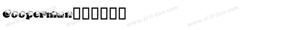 Cooperman字体转换