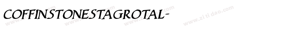 coffinstonestagrotal字体转换