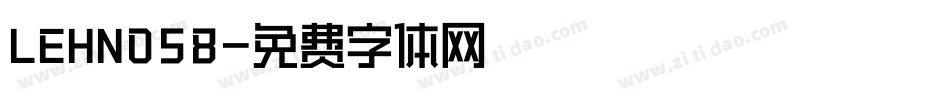 LEHN058字体转换