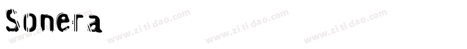 Sonera字体转换