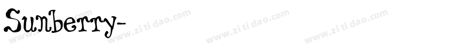 Sunberry字体转换