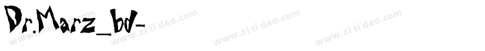 Dr.Marz_bd字体转换