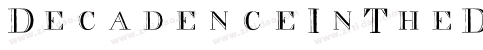 DecadenceInTheDark-0vg9字体转换 DecadenceInTheDark-0vg9字体转换