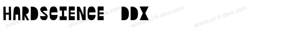 HardScience-3DDX字体转换