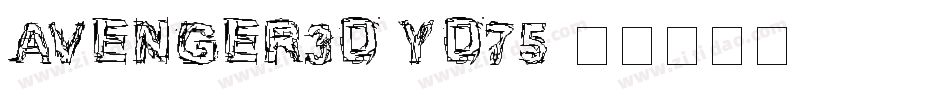 Avenger3D-yd75字体转换