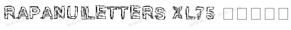 Rapanuiletters-xL75字体转换