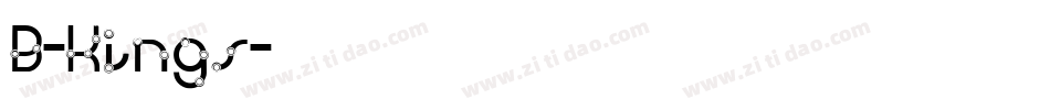 B-Kings字体转换