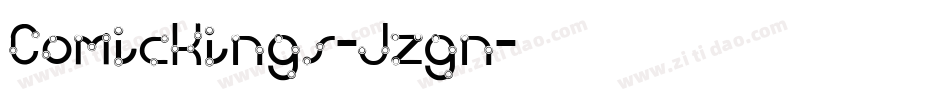 ComicKings-Jzgn字体转换