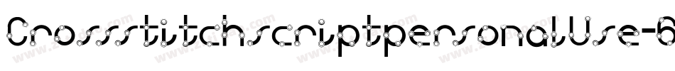 CrossstitchscriptpersonalUse-6BzM字体转换