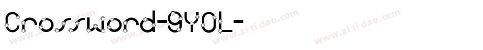 Crossword-9YOL字体转换
