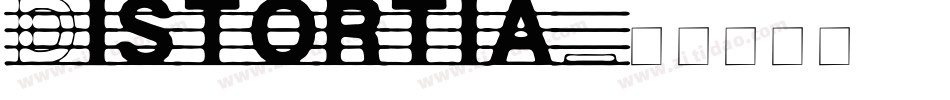 Distortia字体转换