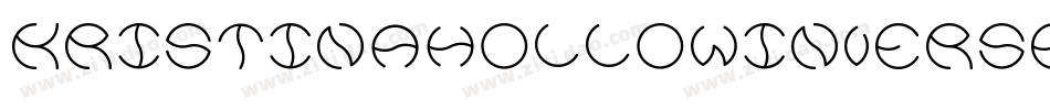 KristinaHollowInverse-goy4字体转换 KristinaHollowInverse-goy4字体转换