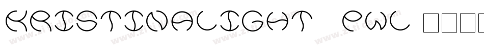 KristinaLight-4pWl字体转换