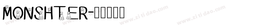 MONSHTER字体转换