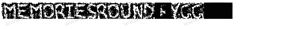 MemoriesRound-XYgg字体转换
