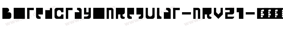 BoredCrayonRegular-nRv21字体转换