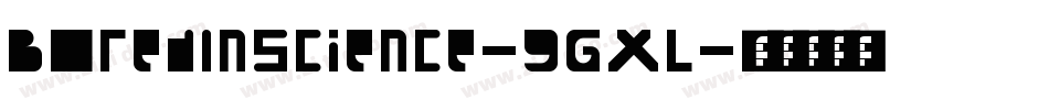 BoredInScience-9GXL字体转换