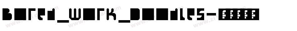 Bored_Work_Doodles字体转换