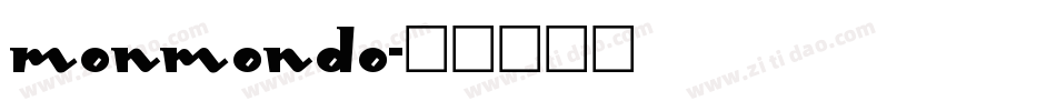 Monmondo字体转换