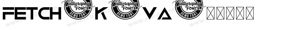 Fetch-K0VA字体转换