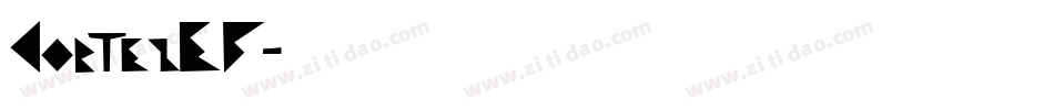 CortezEF字体转换