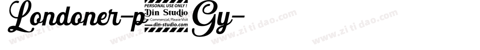 Londoner-p1Gy字体转换