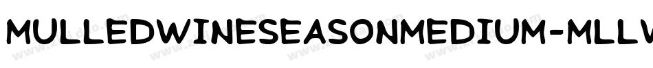 MulledWineSeasonMedium-mLLwG字体转换