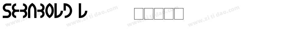 SebaBold-L3363字体转换