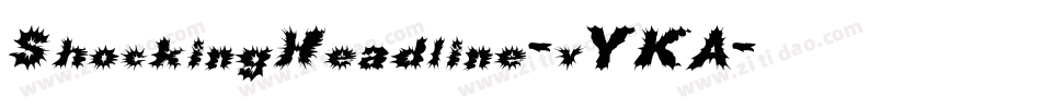 ShockingHeadline-vYKA字体转换