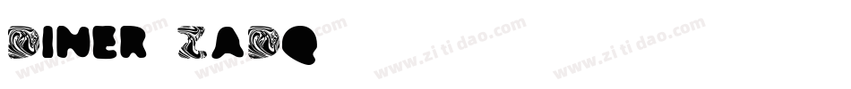 Diner-ZaDq字体转换 Diner-ZaDq字体转换
