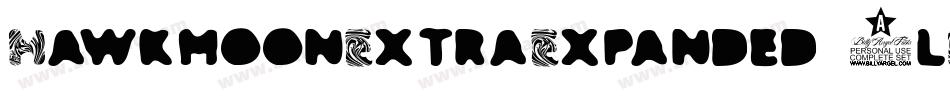 HawkmoonExtraExpanded-6lDq字体转换
