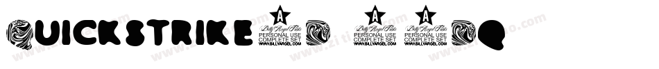 Quickstrike3D-63Dq字体转换
