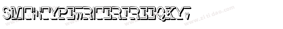SmithTypewriterfree-qKYV字体转换