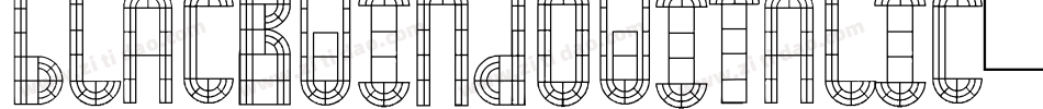 BlackWindowItalic-azxm字体转换