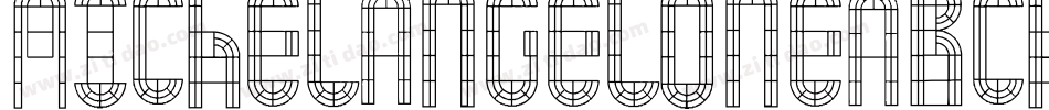 MichelangelOneArchDig字体转换