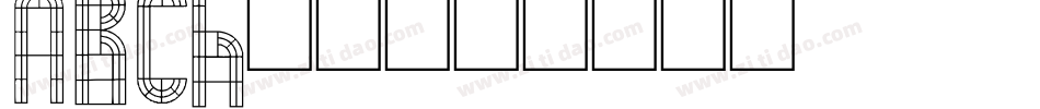 arch字库字体转换