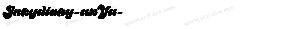 Inkydinky-axVa字体转换
