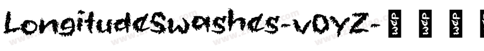 LongitudeSwashes-v0yZ字体转换