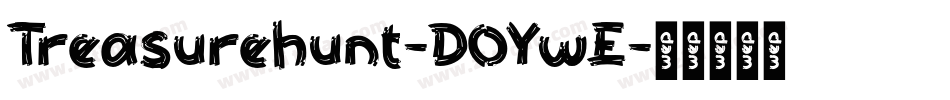 Treasurehunt-DOYwE字体转换