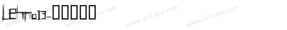 LEHN013字体转换