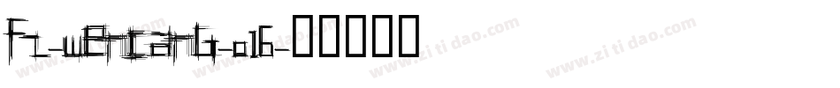 fz-wencang-016字体转换