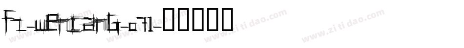 fz-wencang-071字体转换