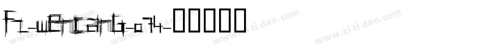 fz-wencang-074字体转换