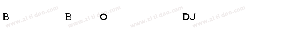 BlanketBoldOblique-mDJj字体转换