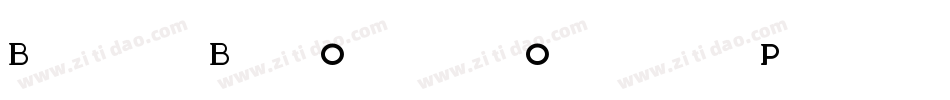 BlanketBoldOutlineOblique-Pd52字体转换