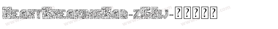 HeartBreakingBad-zG0w字体转换