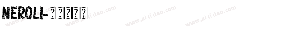 Neroli字体转换