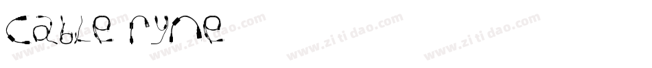 Cable-Ryne字体转换