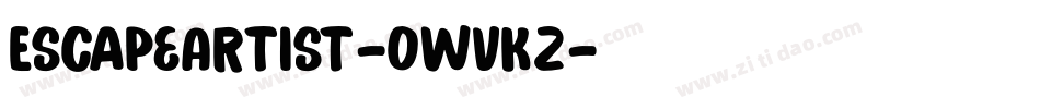 EscapeArtist-0WvKz字体转换
